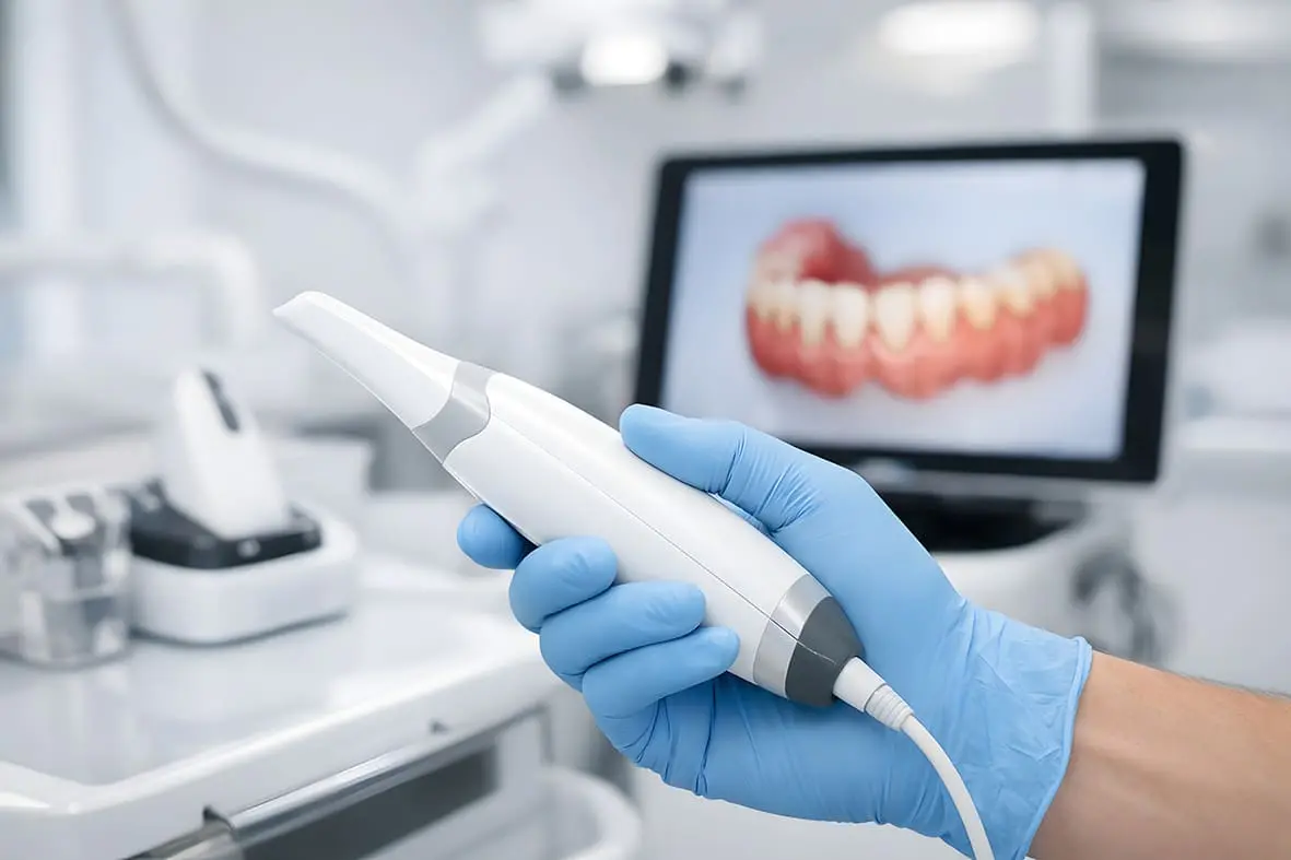 Kieferorthopaede dr alexander kuebert forabettersmile muenchen unterschleissheim intraoralscanner 3d scanner